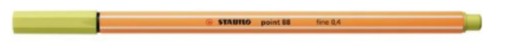 STABILO point 88/85 jemná 0,4mm papaya