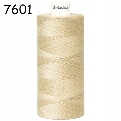 LuxTextil NIT TALIA 80E PRE STROJOVÉ ŠITIE, RUČNÝ OVERLOCK, SILNÝ 7601