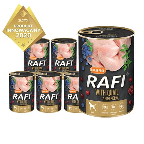 Dolina Noteci Rafi s prepelicami 400g malt