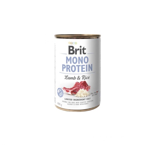 Brit mono proteín LAMB & RICE 400 g