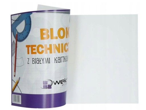 KRESLENIE BLOK A4 ŠKOLSKÝ BIELY VEKTOR 009