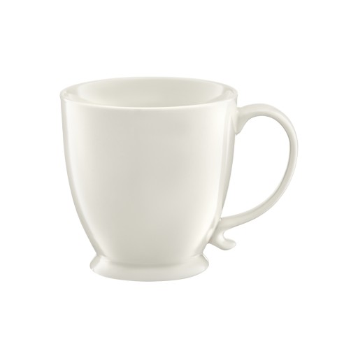 Porcelánový hrnček DIANA veľký 480ml AMBITION biely