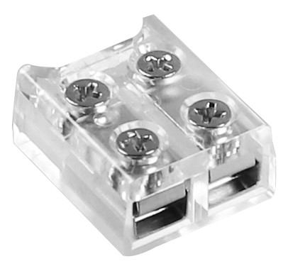 Konektor pre COB SMD LED pásik, 8mm, páskový, obojstranne priskrutkovaný