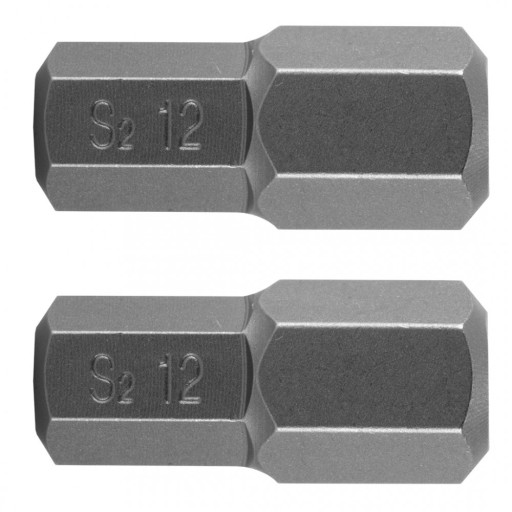 HEX hrot 12 x 30 mm, S2 x 2 ks.
