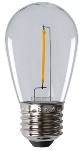 LED žiarovka ST45 FILAMENT girlandový svetelný zdroj A60 0,5W E27 50lm 4000K