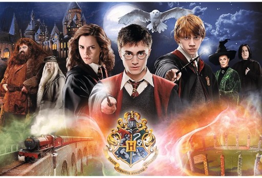 Puzzle 300 tajomných kociek z Harryho Pottera