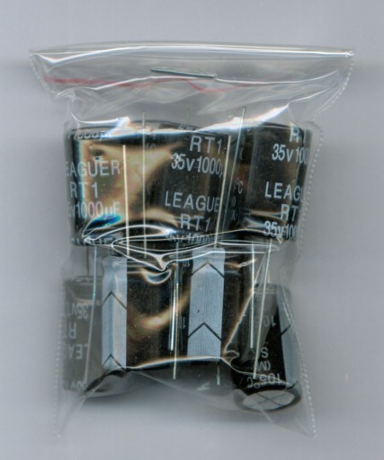1000uF 35V 1000μF 35V (10KS) ELEKTROLYTICKÝ KONDENZÁTOR LEAGUER