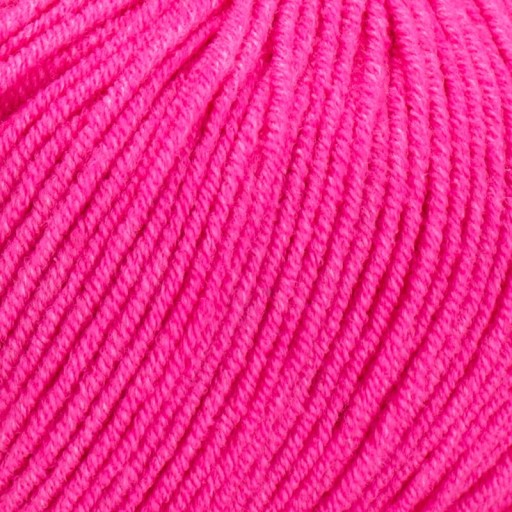 YARNART JEANS priadza 42 intenzívna ružová