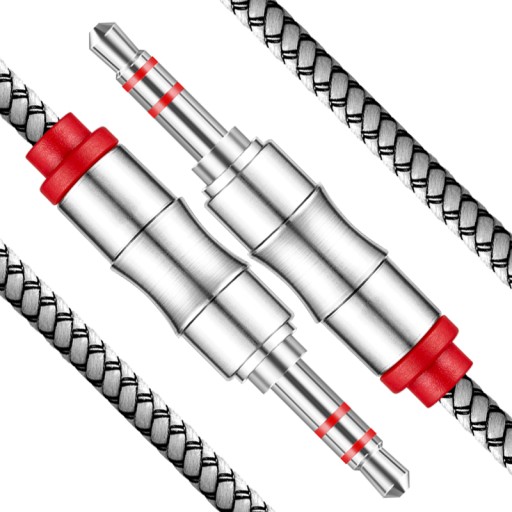 DLHÝ SILNÝ KÁBEL 1,5M AUX MINI JACK 3,5MM Oplet