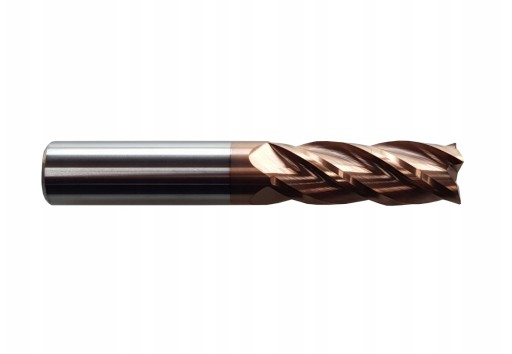 HRC55 VHM stopková fréza, priemer 3mm, 3x8x4x50