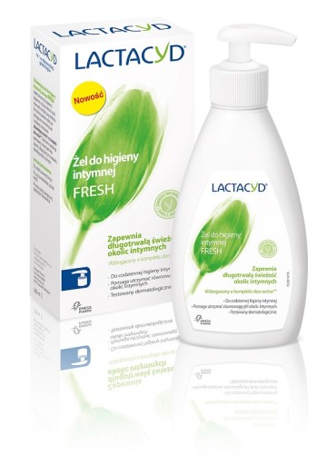 Lactacyd FRESH Gél na intímnu hygienu s pumpičkou 200 ml