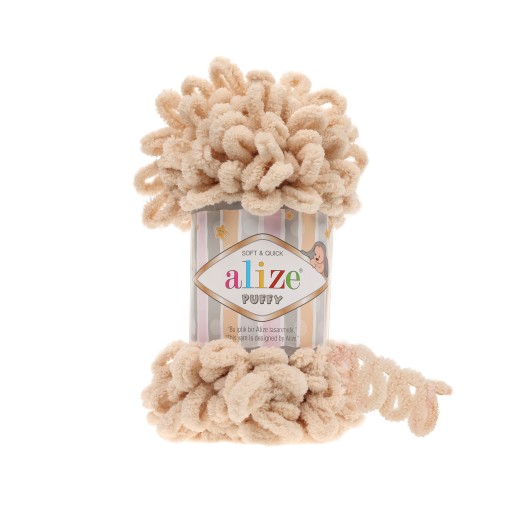 Puffy priadza - 310 Honey