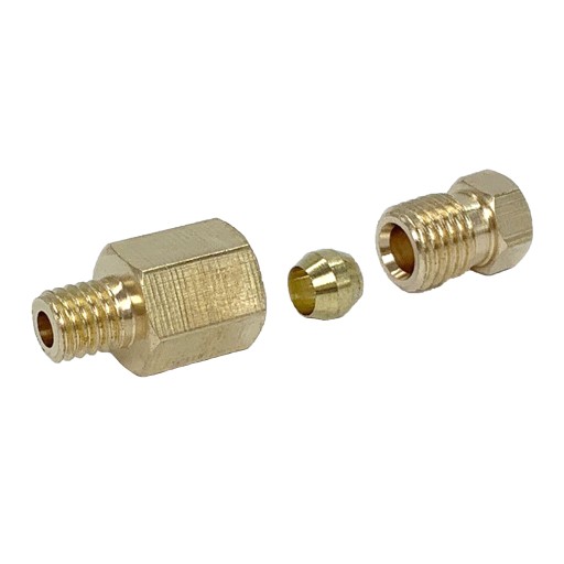 PTFE RÝCHLY KONEKTOR PODSVIETENIA M6 SLEPÝ PTFE KONEKTOR RÚRKY