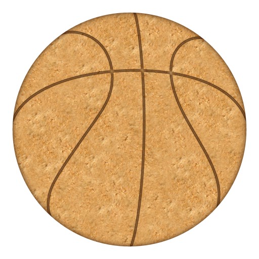 FORMA Vykrajovač na perníčky BASKETBAL ŠPORTOVÁ LOPTA na basketbal 8cm