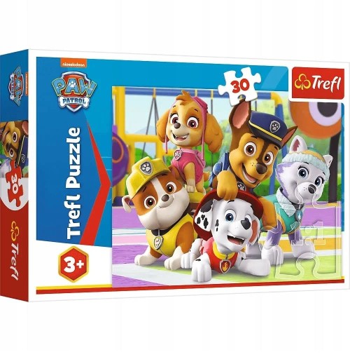 PUZZLE 30 ELEMENTS - Tlapková patrola VŽDY NAČAS - CREFL 18286