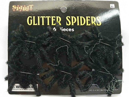 SADA PAVÚKOV CHLUPATÝCH TARANTULY 6 KS. 30P