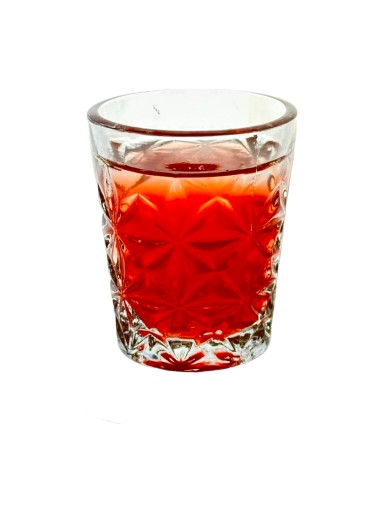 6x POHÁRKY NA VODKU LIKÉROVÉ BODY 50 ML, SÚPRAVA HRUBÉHO SKLA