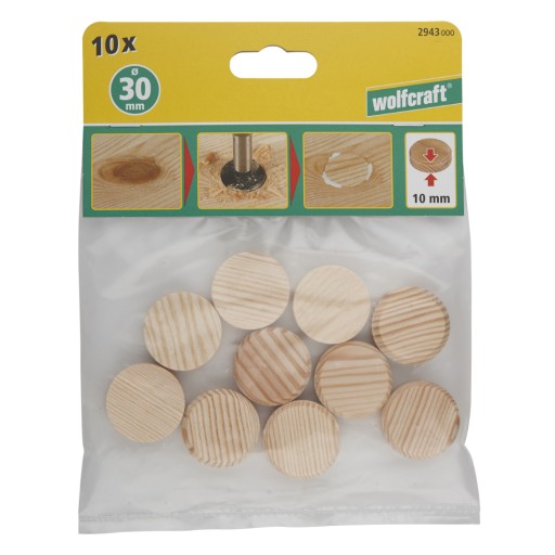 Maskovacie dosky 30 mm 10 ks wolfcraft 2943000