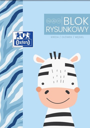 Sada 2 ks podložiek na kreslenie A3/A4 BIELA 120g OXFORD