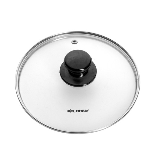 SKLENENÉ viečko FLORINA 20 CM