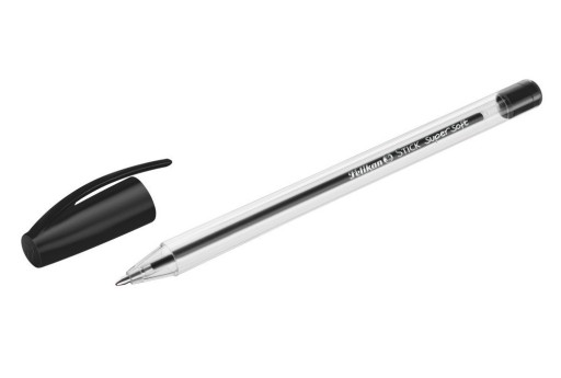Guľôčkové pero Stick Super Soft K86 1mm čierne PELIKAN