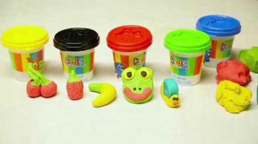 CREATIVE KIDS PLASTIC 4 farby DIY hracie cesto + pokrievka s formičkou