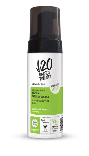 Under Twenty Detoxikačná čistiaca pena