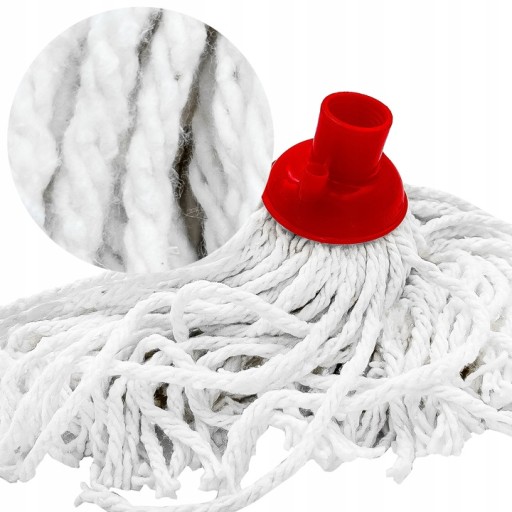 VLOŽKA MOPU, NÁHRADNÁ KONCOVKA, šnurovanie, PODLAHA SUPER ABSORBNÁ, BAVLNA