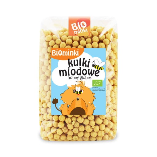 BIO MEDOVÉ GULIČKY 500 g - BIOMINKI