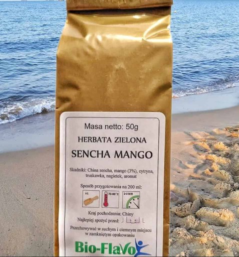 SENCHA MANGO zelený čaj 50g