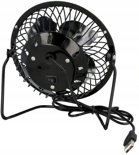 KOVOVÝ VENTILÁTOR VENTILÁTOR USB PC STOLNÝ VENTILÁTOR V1