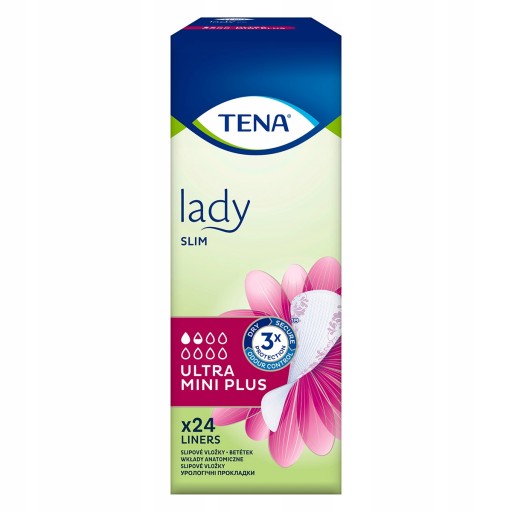 Vložky do topánok TENA Lady Slim Ultra Mini Plus 24 ks