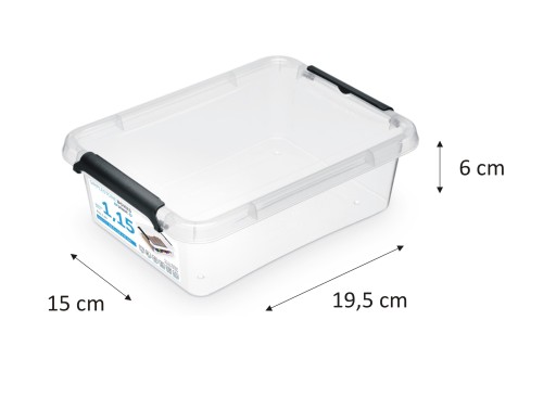 ORGANIZÁTOR KRABIČKA S VEKOM 1,15L