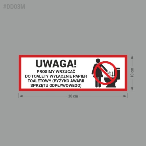 Vhadzujte prosím len papier - nálepku 10x30