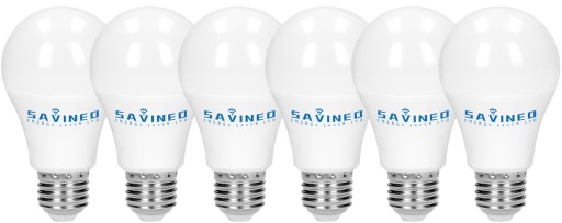 LED žiarovka E27 guľa 10W 940 lm A60 teplé svetlo 3000K neblik.