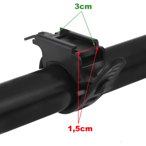 Držiak ProX na cyklistické žiarovky Aero F III, Atlas