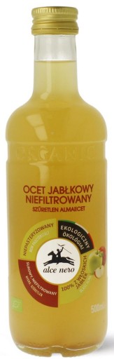 Jablčný ocot nefiltrovaný 500ml BIO Alce Nero