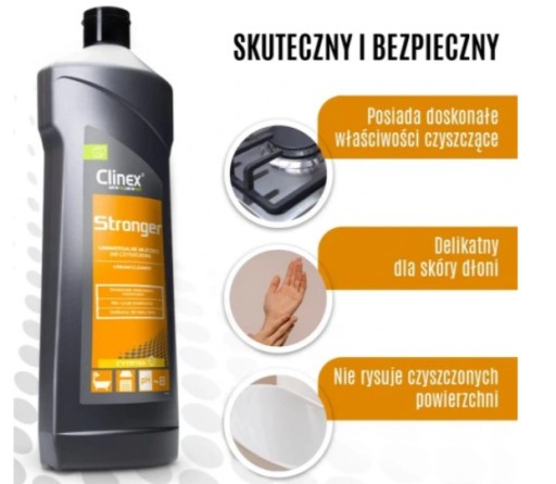 Clinex STRONGER čistiace mlieko 750ml