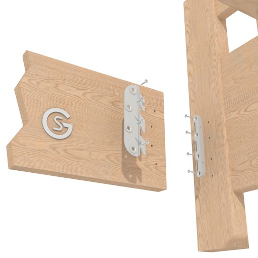 Hrebeňový hák 10 cm, lôžkový spoj lôžkový spoj lôžkový