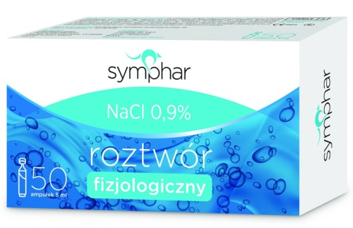 FYZIOLOGICKÁ SOĽ 0,9% NaCl 50 ampuliek po 5 ml