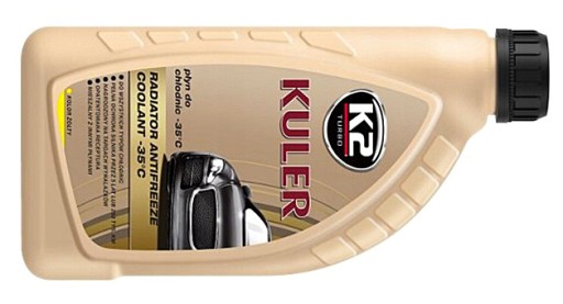 K2 Kuler -35C 1l žltá kvapalina do chladiča