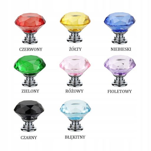 KRYŠTÁLOVÝ NÁBYTOK Úchytka 30mm CRYSTAL