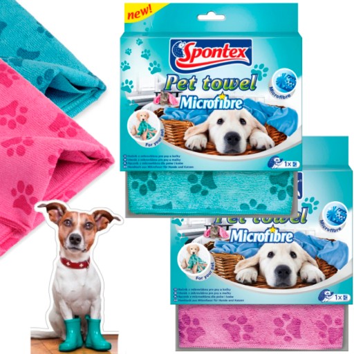 Uterák SPONTEX z mikrovlákna pre psov a mačky