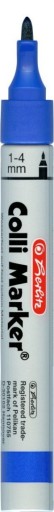 ZNAČOVAČ NA PERNAMENT Colli-Marker Herlitz modrý x 2