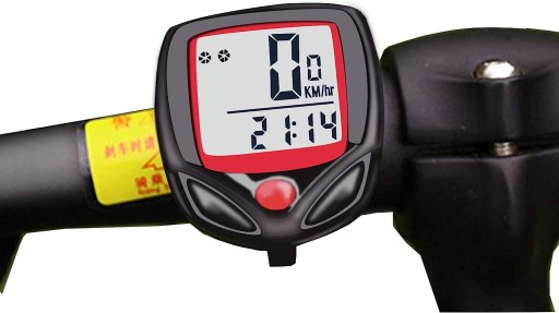 BICYKLOVÝ PULT VODEODOLNÝ LCD RÝCHLOMER