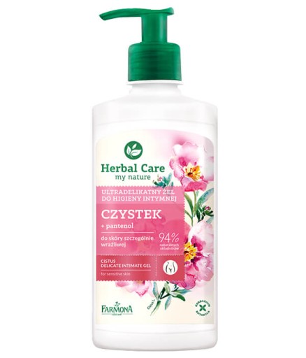 Ultra jemný gél na intímnu hygienu s bylinkami
