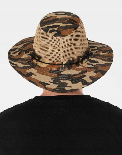 Rybárska turistická čiapka Camo na leto MC09-3