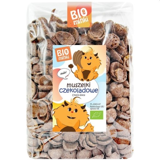 BIO ČOKOLÁDOVÉ ŠUPINKY 300 g - BIOMINKI