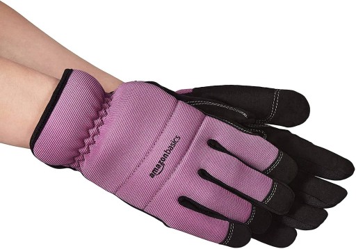 AMAZONBASICS DÁMSKE ZÁHRADNÉ PRACOVNÉ RUKAVICE XL