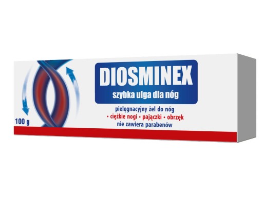DIOSMINEX GÉL 100g ŤAŽKÉ NOHY